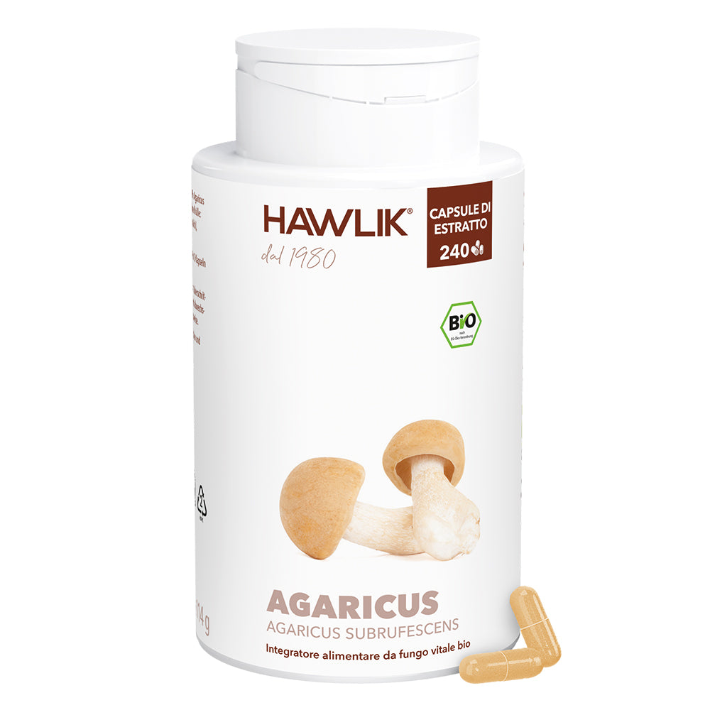 HAWLIK Agaricus biologico estratto in capsule