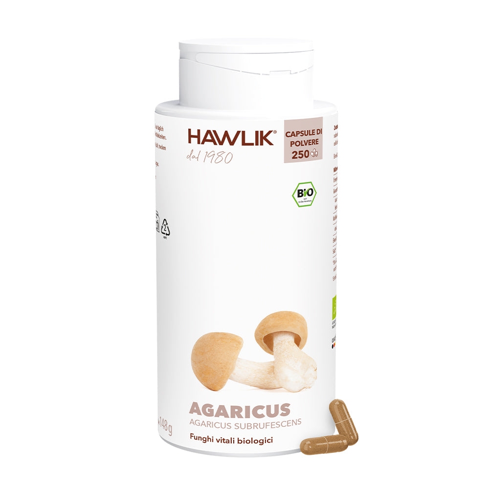 HAWLIK Agaricus biologico capsule in polvere