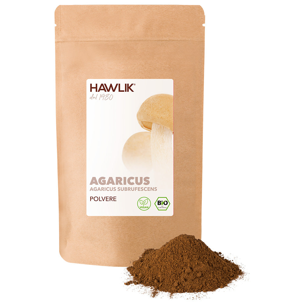HAWLIK polvere di agaricus biologico