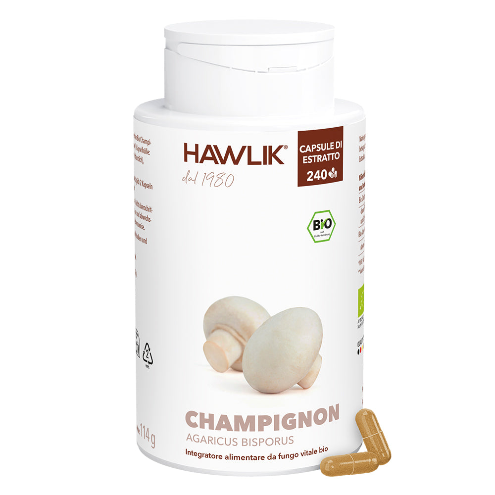 HAWLIK Champignon biologico estratto in capsule