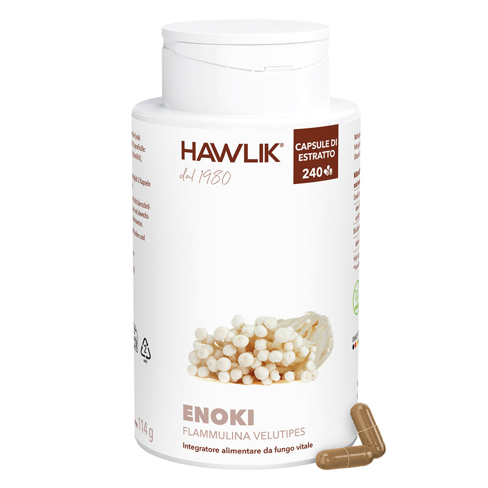 Funghi medicinali biologico enoki capsuleestratto 240