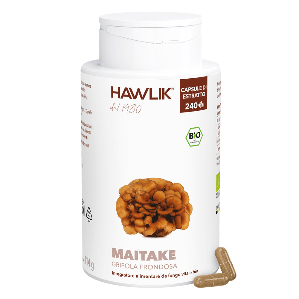 HAWLIK Maitake biologico estratto in capsule