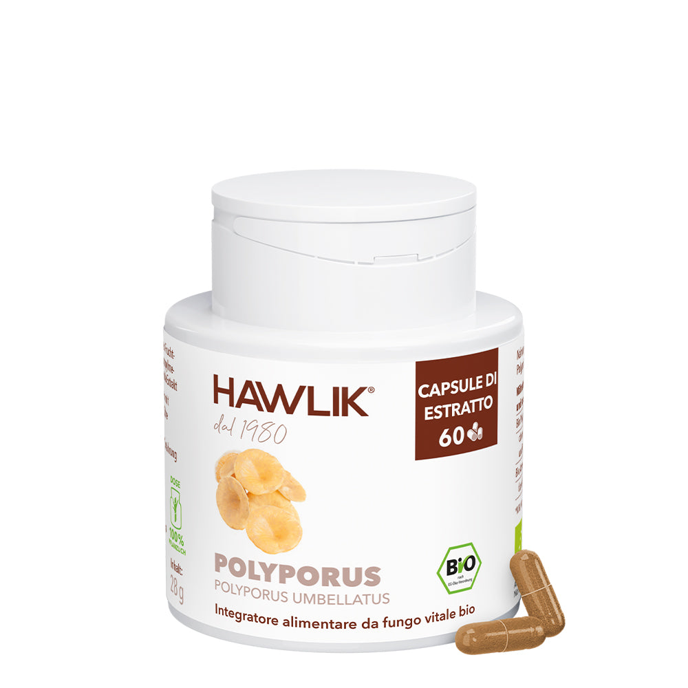 HAWLIK Polyporus biologico estratto in capsule