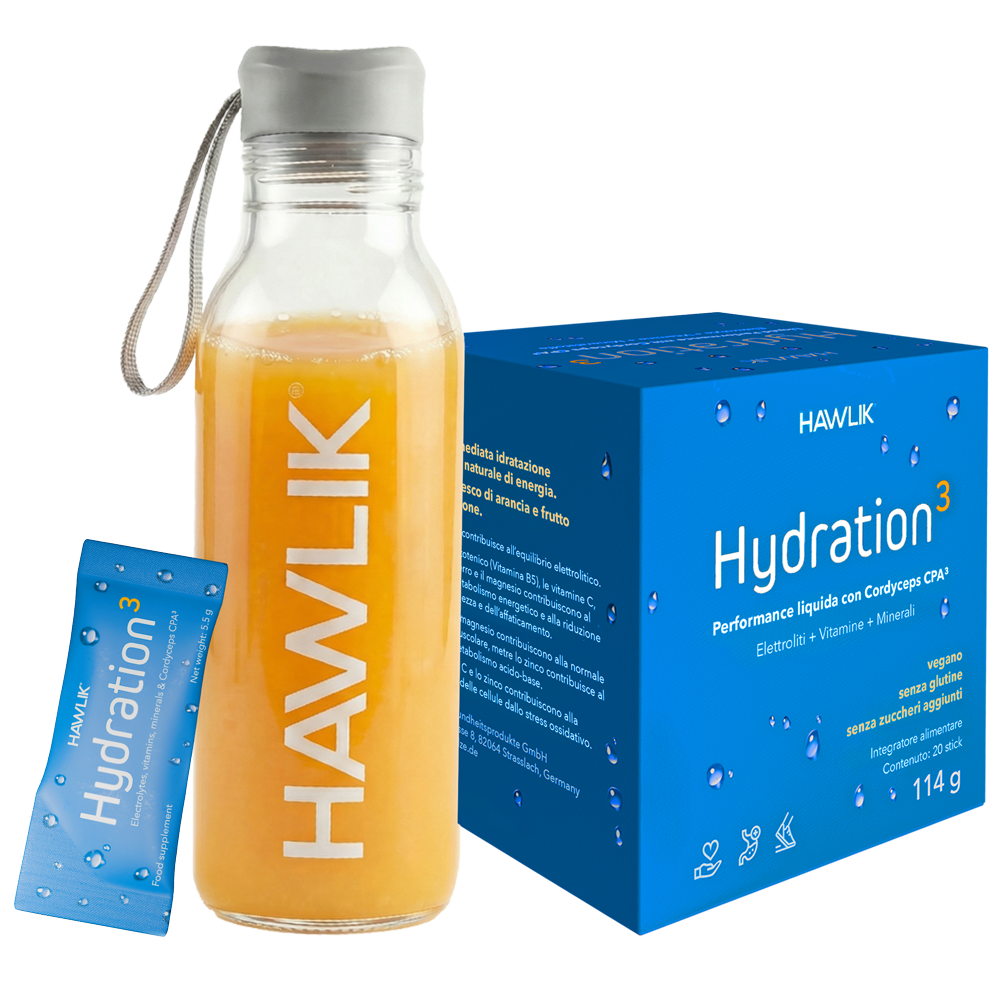 Hydration³ Bevanda elettrolitica con Cordyceps
