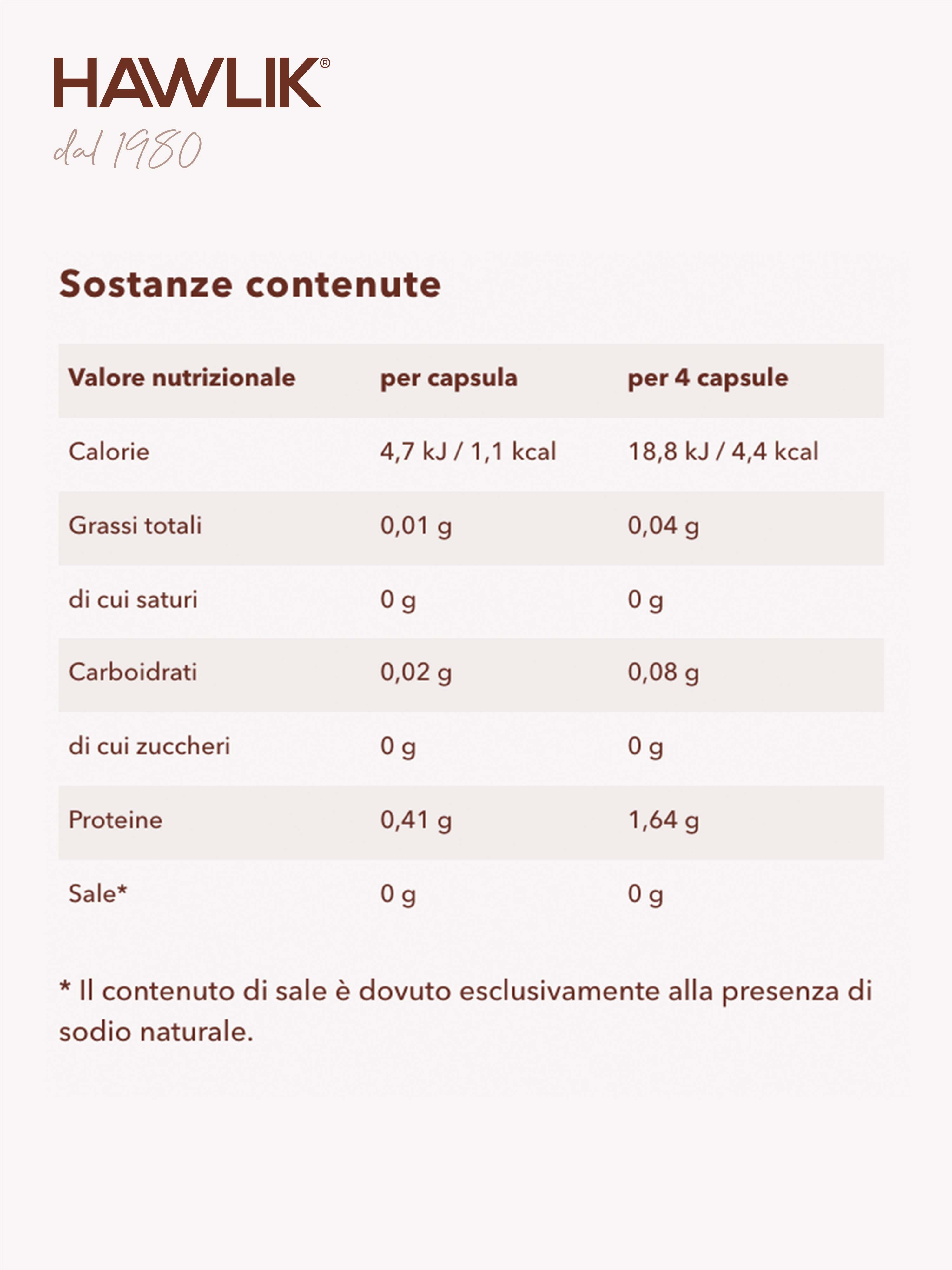HAWLIK Auricularia biologico capsule in polvere