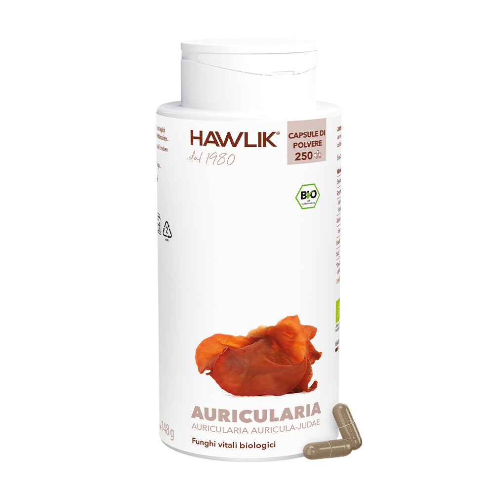 HAWLIK Auricularia biologico capsule in polvere