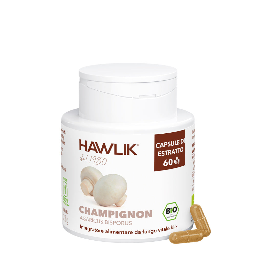 HAWLIK Champignon biologico estratto in capsule