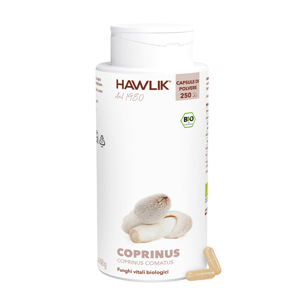 HAWLIK Coprinus biologico capsule in polvere