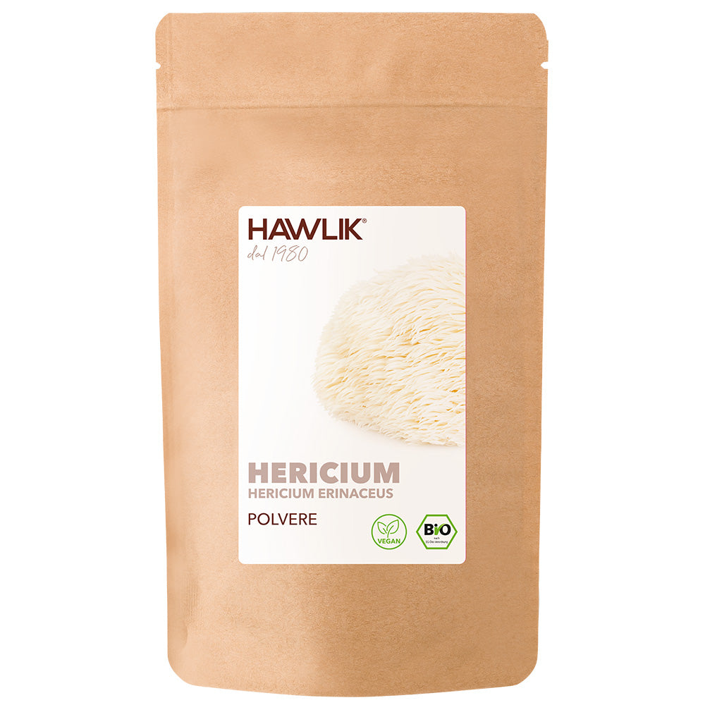 HAWLIK polvere di hericium biologico