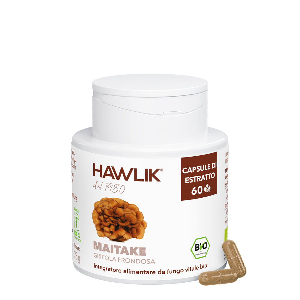 HAWLIK Maitake biologico estratto in capsule