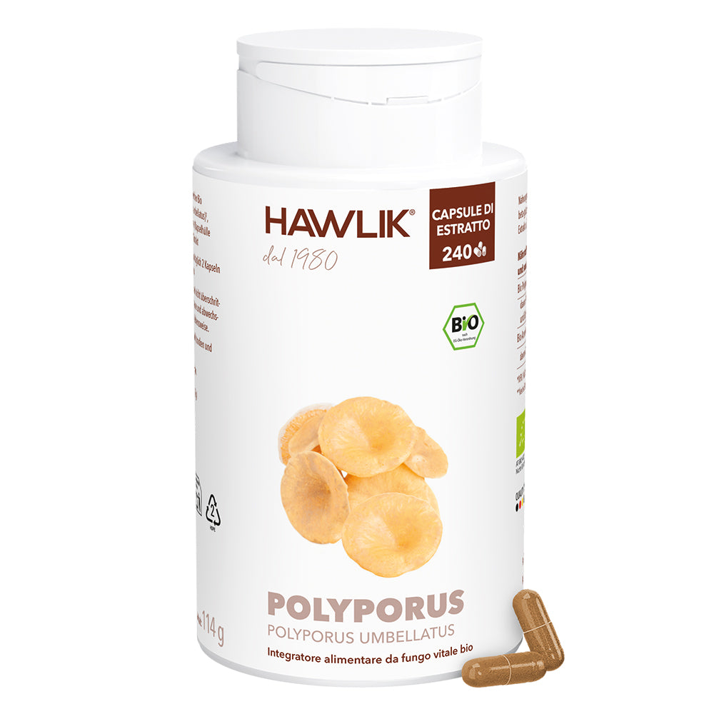 HAWLIK Polyporus biologico estratto in capsule