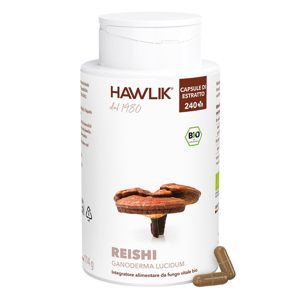 HAWLIK Reishi biologico estratto in capsule