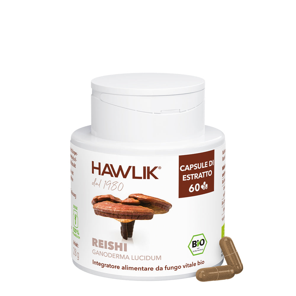 HAWLIK Reishi biologico estratto in capsule